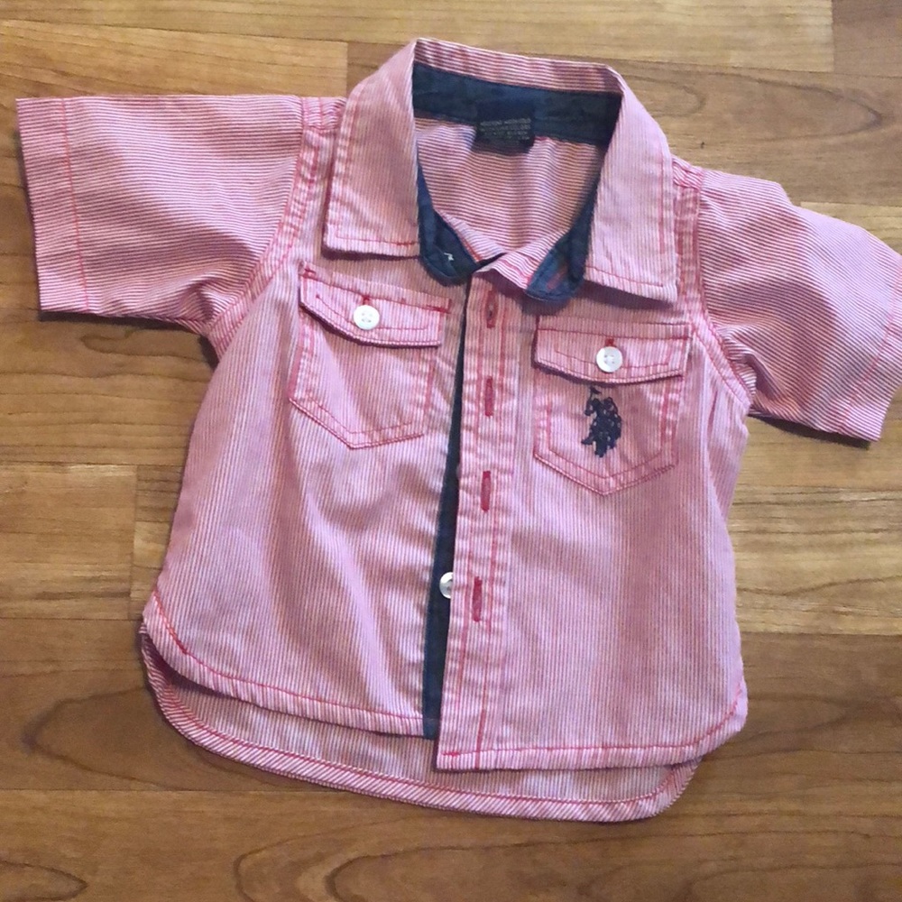 Polo Ralph Lauren Matching Set Red Shirt & shorts